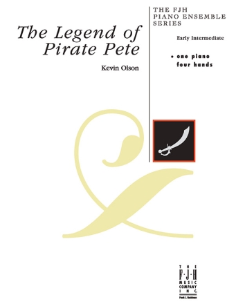 The Legend of Pirate Pete for piano 4 hands score