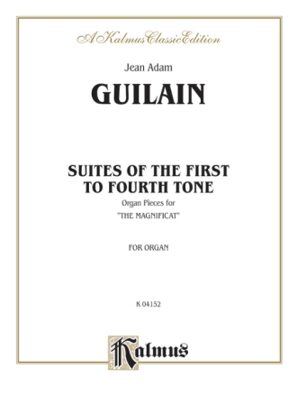 Suites of the first to fourth Tone for organ