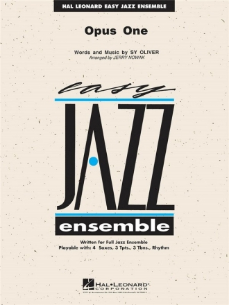 Opus one: for jazz ensemble score and parts