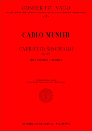 Capriccio spagnuolo op.273 f Mandoline und Gitarre Partitur und Stimme
