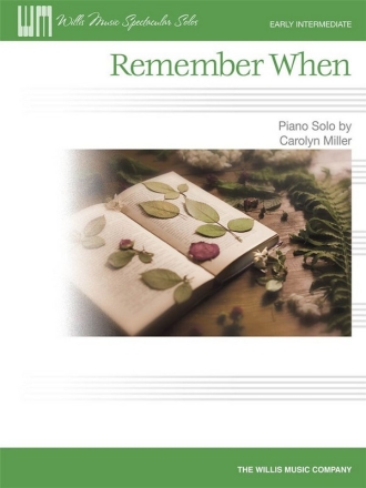 Remember when for piano