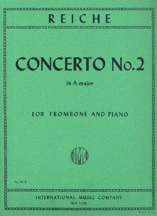 Concerto in A major for trombone and orchestra trombone and piano