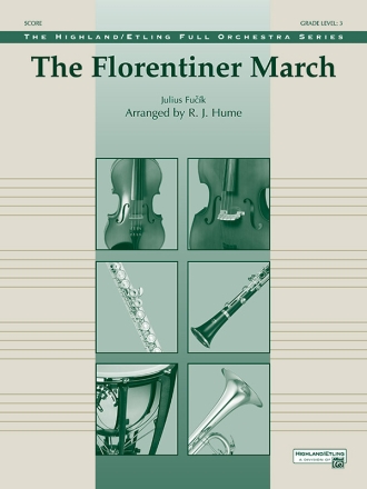 Florentiner Marsch fr Orchester Partitur und Stimmen (Streicher 8-8-5-5-5)