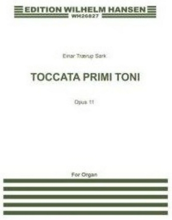 Toccata primi toni op.11 for organ
