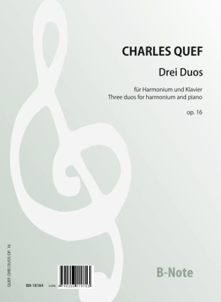 Drei Duos fr Harmonium und Klavier op.16 Klavier,Harmonium Spielnoten