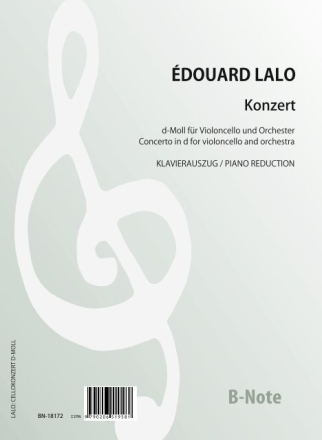 Konzert d-Moll fr Violoncello und Orchester (Klavierauszug) Klavier,Violoncello Spielnoten