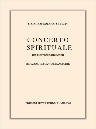 Concerto Spirituale Women's Choir and Orchestra Piano Reduction
