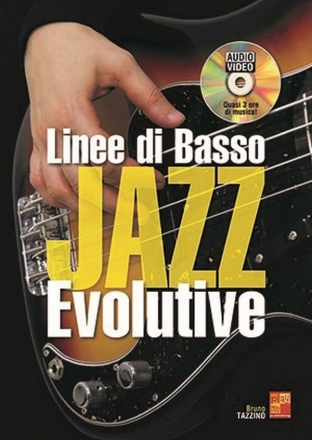 Linee di basso jazz evolutive Bass Guitar Book & DVD