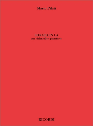Sonata in La Cello and Piano Book