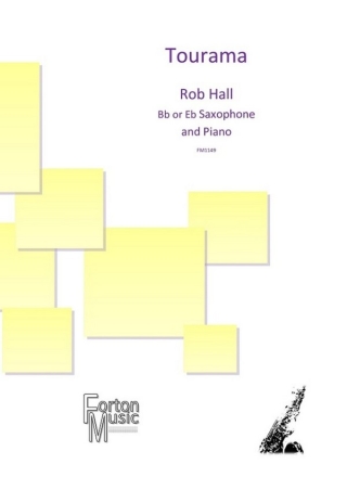 Tourama Saxophone and Piano Book & Part[s]