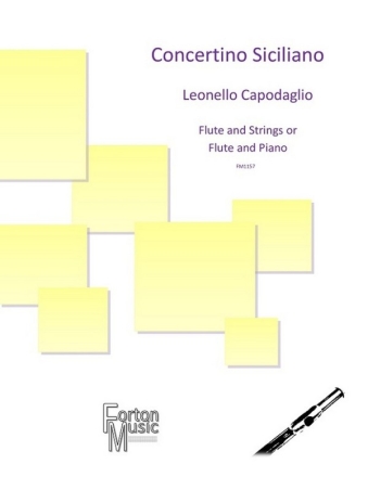 Concertino Siciliano String Quintet and Flute Set