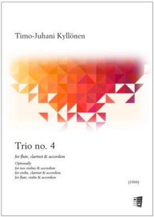 Trio no. 4 for flute, clarinet and accordion Flute, Clarinet and Accordion Set