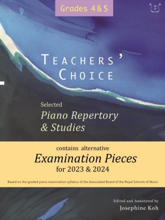 Teachers' Choice Exam Pieces 2023-24 Grades 4-5 Piano Book
