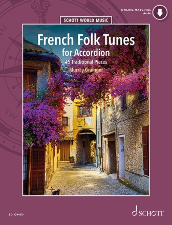 French Folk Tunes (+Online Audio) for accordion