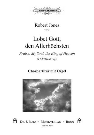 Lobet Gott, den Allerhchsten  fr gem Chor und Orgel Chorpartitur mit Orgel