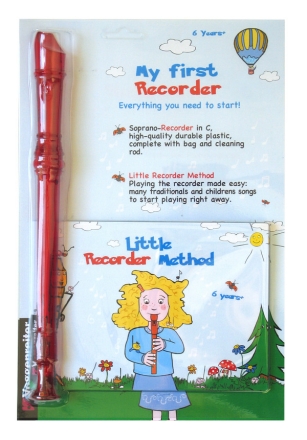 My First Recorder Set (baroque fingering)