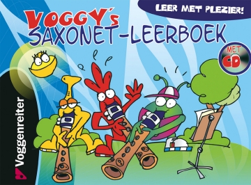 Voggys Saxonet-Leerboek (CD) - NL
