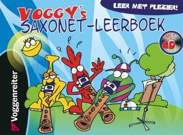 Voggys Saxonet-Leerboek (CD) - NL