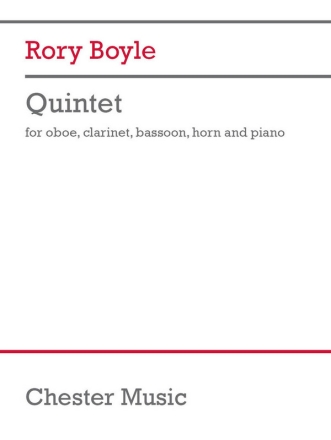 Quintet Oboe, Clarinet, Bassoon, French Horn and Piano Set