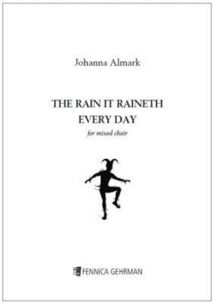 The rain it raineth every day Mixed Choir Choral Score