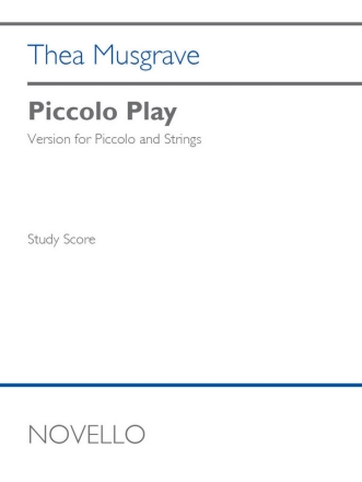 Piccolo Play Piccolo and Strings Studyscore