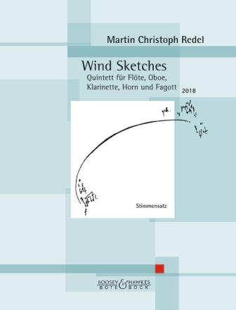Wind Sketches op. 92 Flte, Oboe, Klarinette, Horn und Fagott Stimmensatz