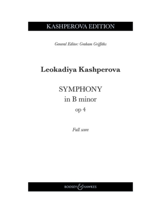 Symphony in B minor op. 4 fr Orchester Partitur