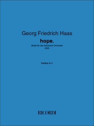 hope. Orchestra Score