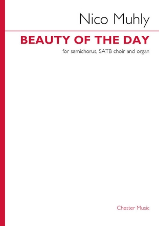 Beauty of the Day SATB divisi and Organ Choral Score