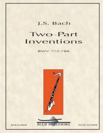 Two-Part Inventions Bass Clarinet Duet Buch