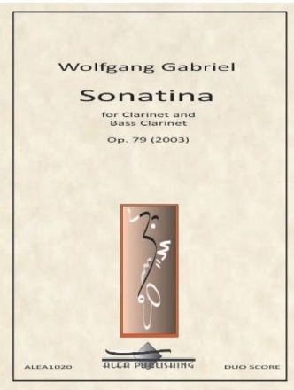 Sonatina Op. 79 Clarinet and Bass Clarinet Buch
