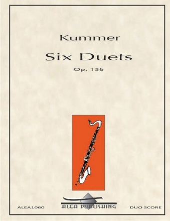 Six Duets Op. 156 Clarinet Duet Buch + Einzelstimme(n)