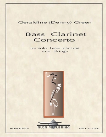 Bass Clarinet Concerto Bass Clarinet an String Ensemble Partitur + Stimmen