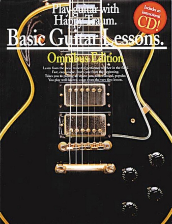 Basic Guitar Lessons Omnibus Edition Gtr Gitarre Buch + CD