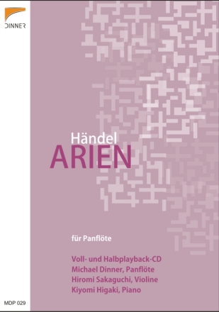 Hndel Arien Vol.1 +2 (+2CD's) fr Panflte Set von 2 Bnden