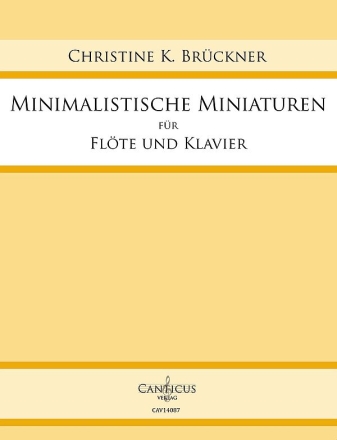 Minimalistische Miniaturen fr flte und Klavier
