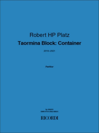 Taormina Block: Container Mixed Chamber Ensemble Score