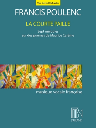 La Courte Paille (High Voice) High Voice and Piano Book