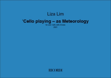 'Cello playing - as Meteorology Cello Solo Score