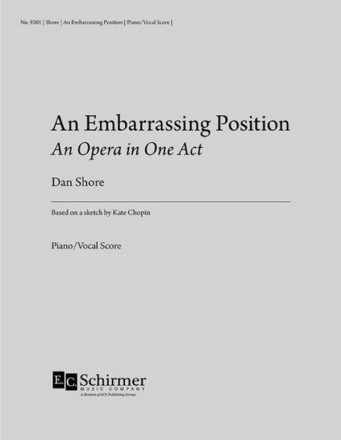 An Embarrassing Position Opera Vocal Score