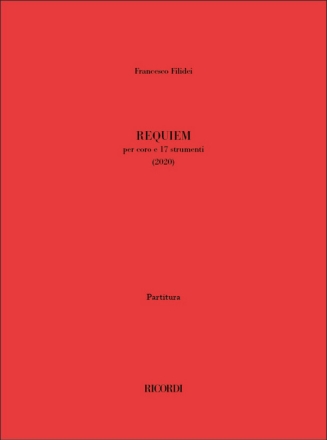 Requiem Choir and Instruments Score