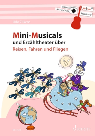 Mini-Musicals und Erzhltheater ber Reisen,  Fahren und Fliegen Notenbuch (+Online-Audio)