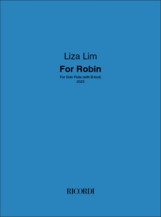 For Robin Flute Score