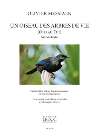 Un Oiseau des arbres de Vie (Oiseau Tui) Orchestra Studyscore