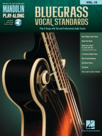 Bluegrass Vocal Standards Mandolin Book & Audio-Online