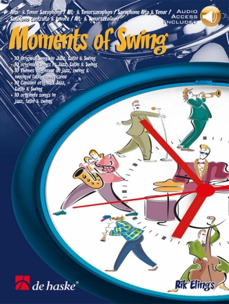 Moments of Swing Alto- or Tenor Saxophone Book & Audio-Online
