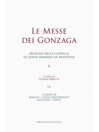 Le Messe dei Gonzaga  Book