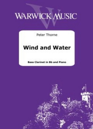 Wind and Water Bass Clarinet in Bb and Piano Book & Part[s]