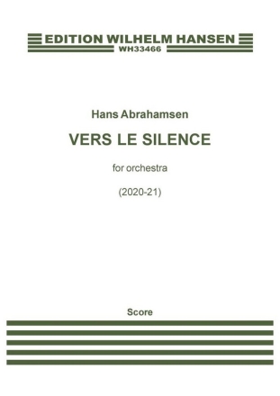 Vers Le Silence Orchestra Score