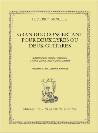 Gran duo concertant 2 Lyres or 2 Guitars Book & Part[s]